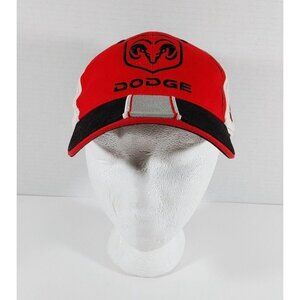 Dodge Racing Kasey Kahne #9 Hat Hook & Loop  Red White Black Cap Signature